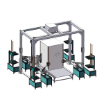 护角机与与摇臂缠绕组合