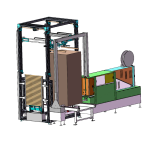 横护角包装机NL-DHJ01-2,自动放护角机